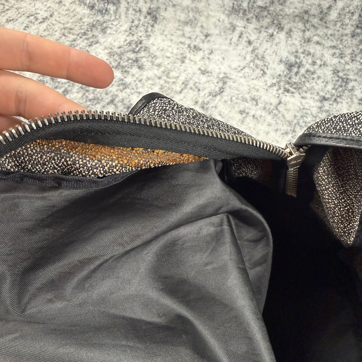 Kris Van Assche Grey Melange Hiking Backpack