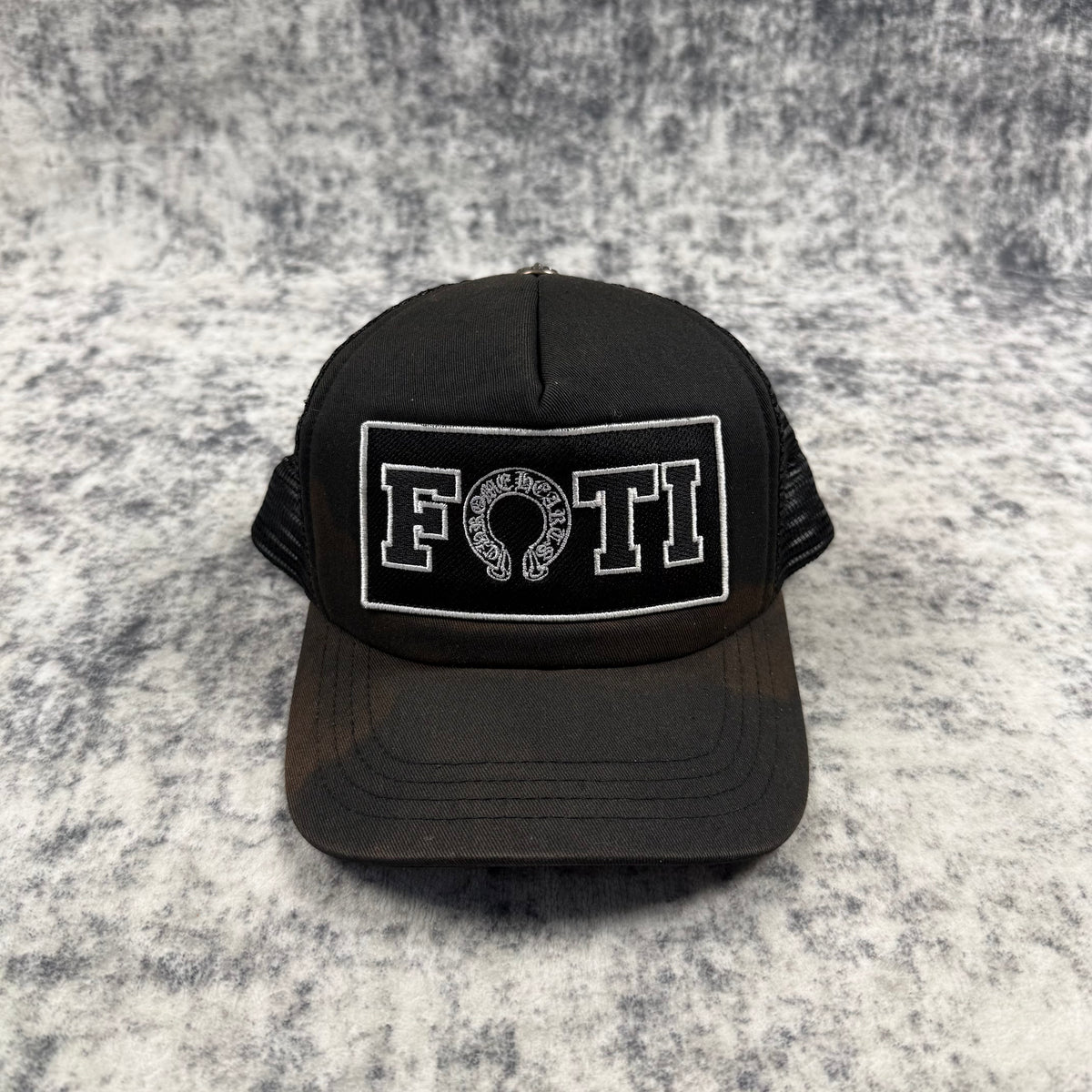 Chrome Hearts FOTI Faded ‘Black’ Trucker Cap