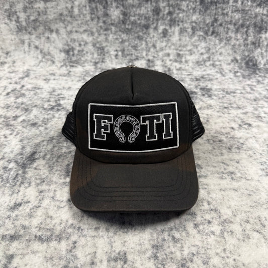 Chrome Hearts FOTI Faded ‘Black’ Trucker Cap