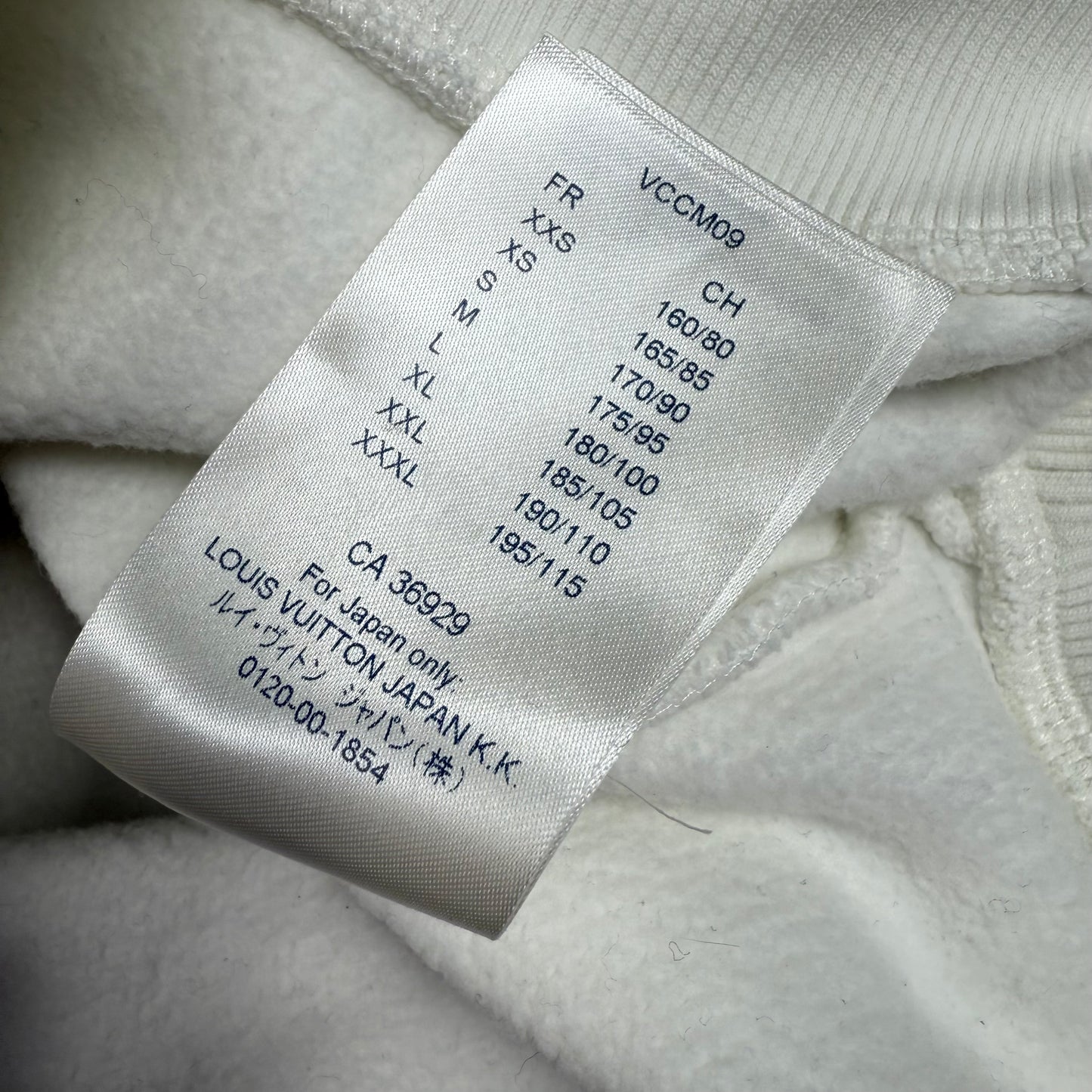 Louis Vuitton 3D Patched Pocket Half-Zip ‘White’ Hoodie