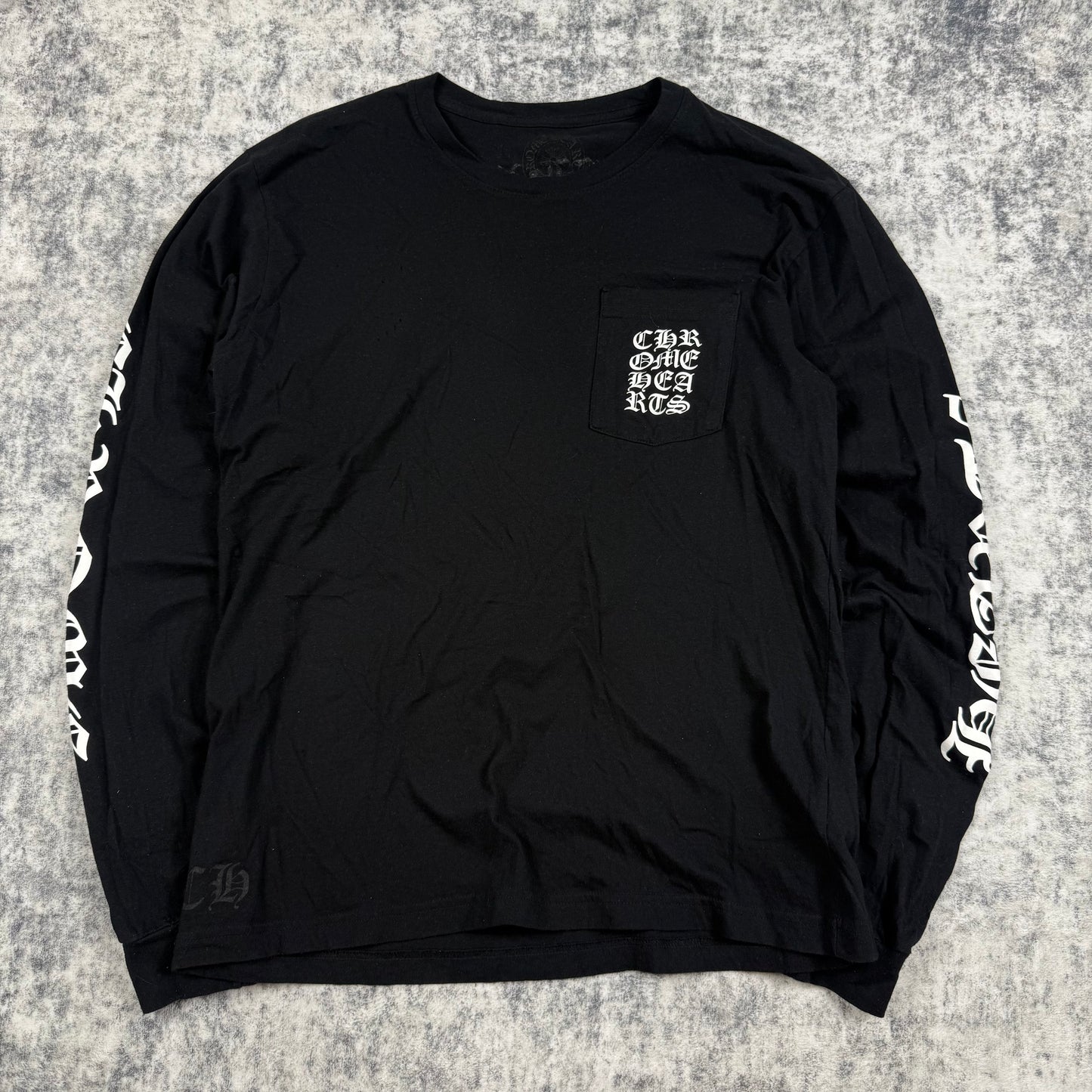 Chrome Hearts Script Logo ‘Black’ Long Sleeve