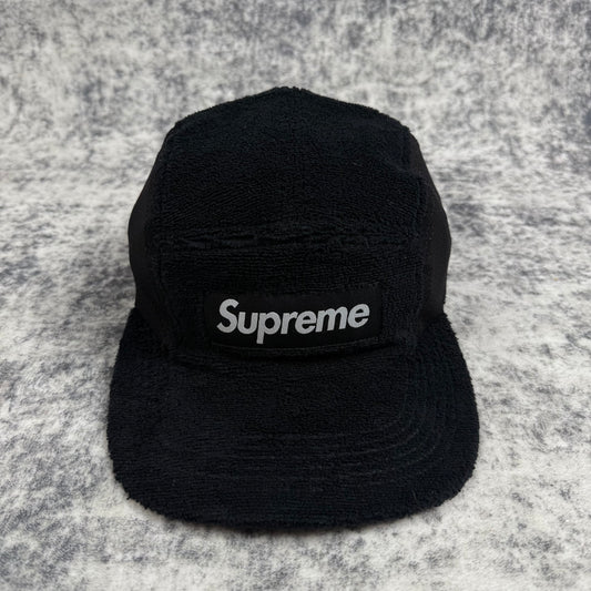 Supreme Fleece Mesh Side Camp ‘Black’ Cap