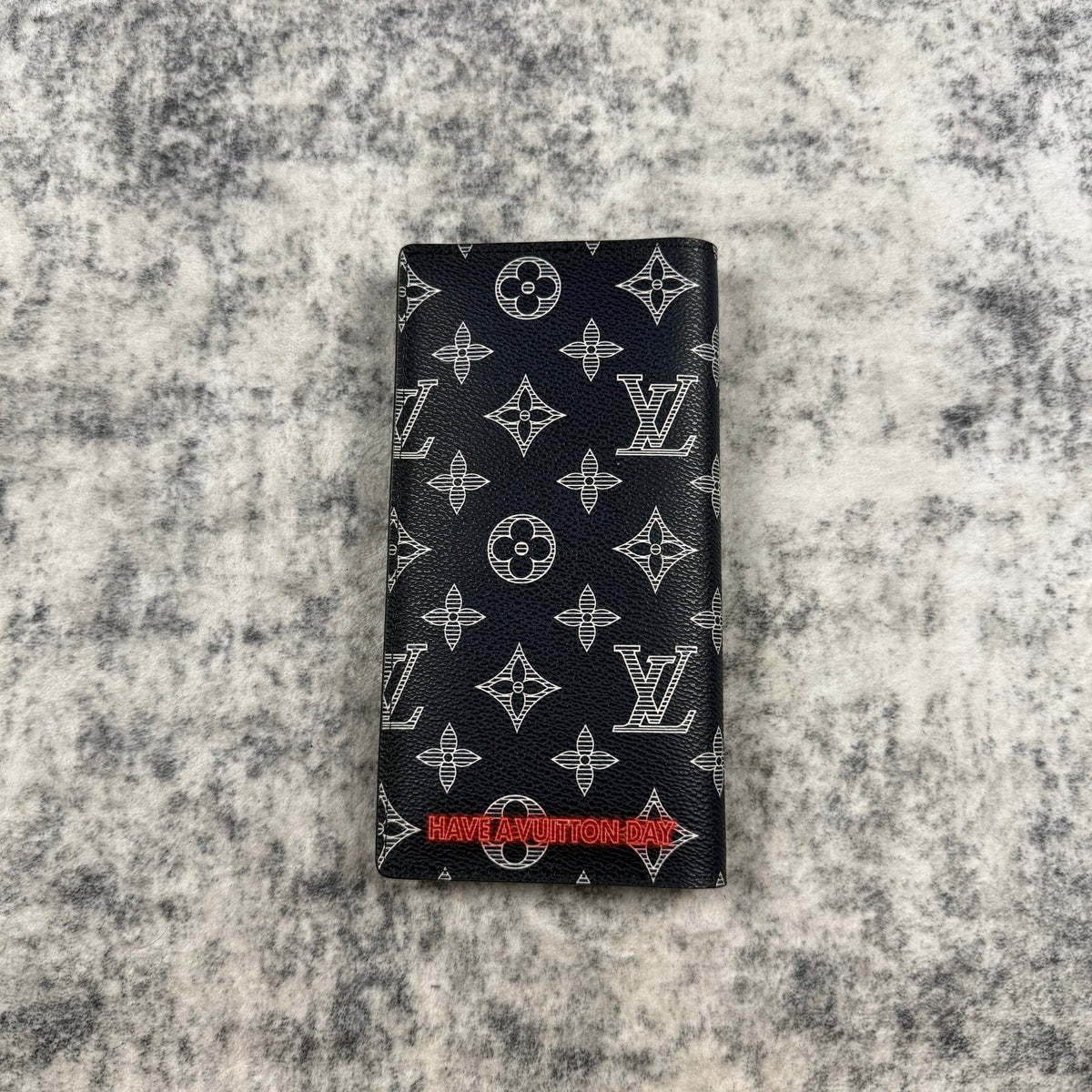 Louis Vuitton 2018 Monogram Ink Upside Down Brazza Wallet