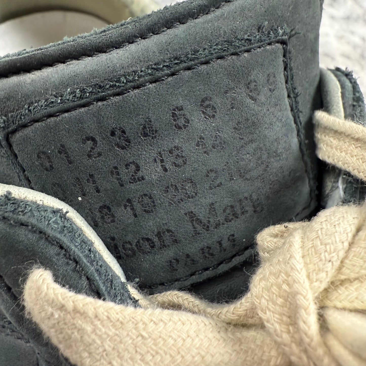Maison Margiela Painted Leather Low Gats