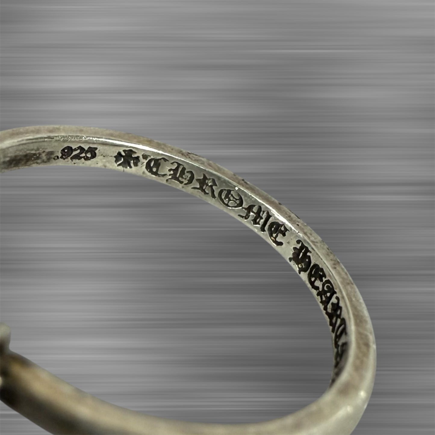 Chrome Hearts Plus Bubble Gum Ring