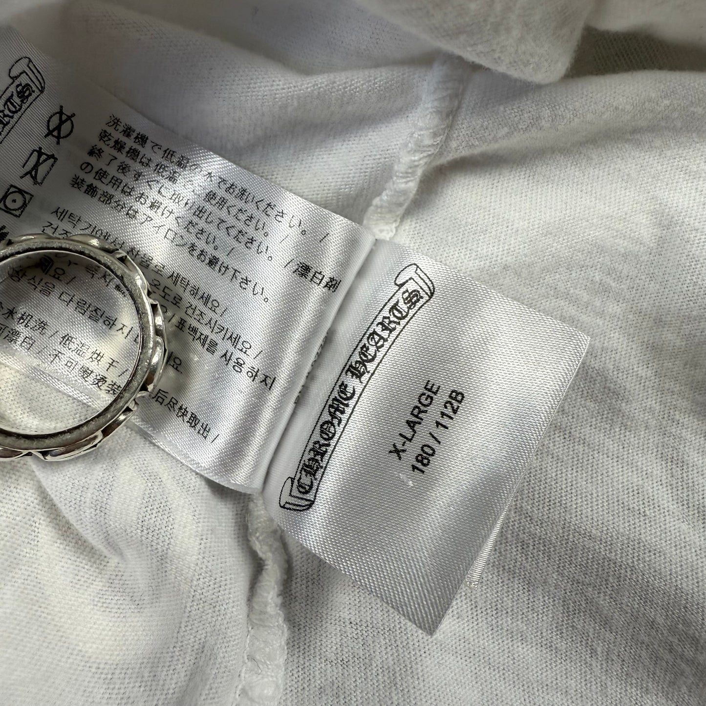 Chrome Hearts Exclusive U.S.A Arc Logo Pocket T-Shirt