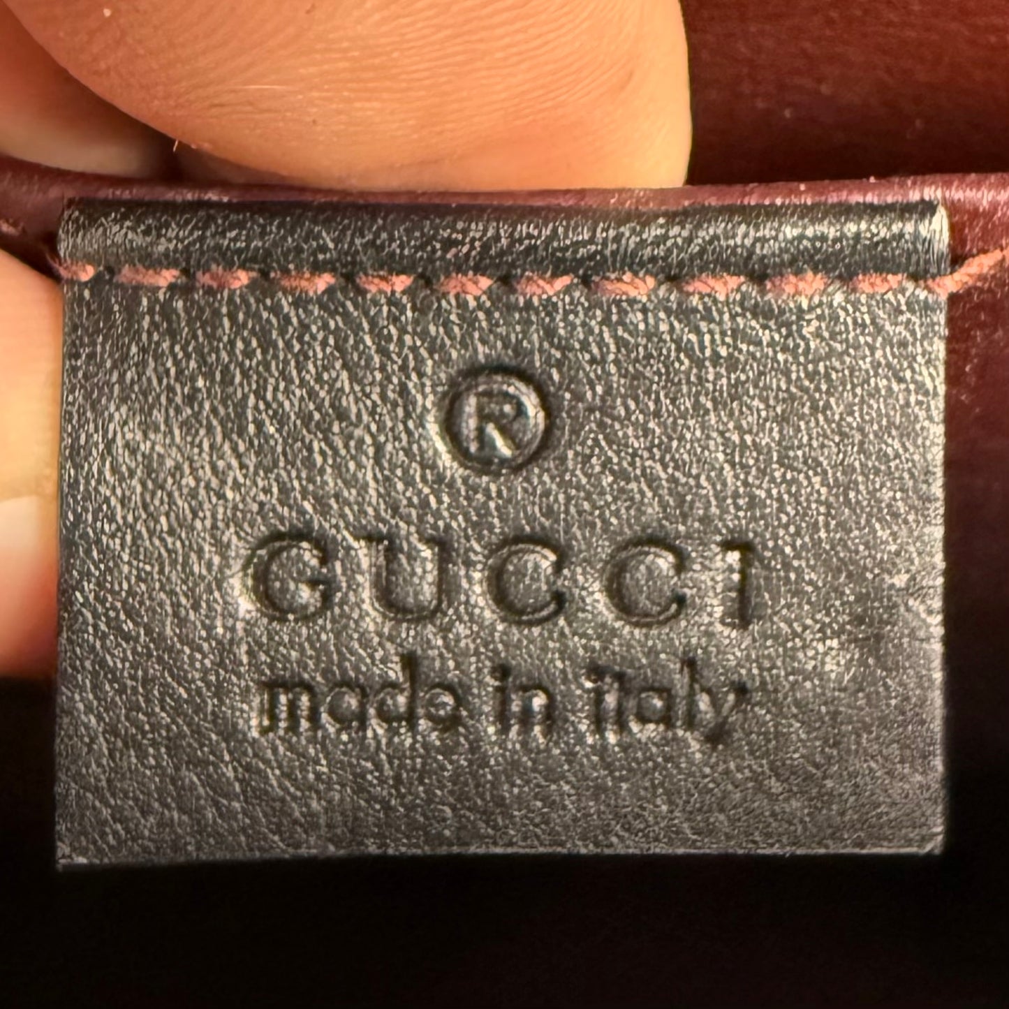 Gucci Zumi Shoulder Bag Python Mini