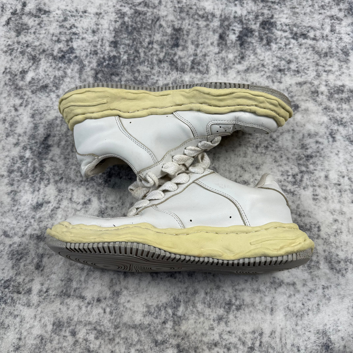 Maison Mihara Yasuhiro Wayne Leather ‘White’ Shoes