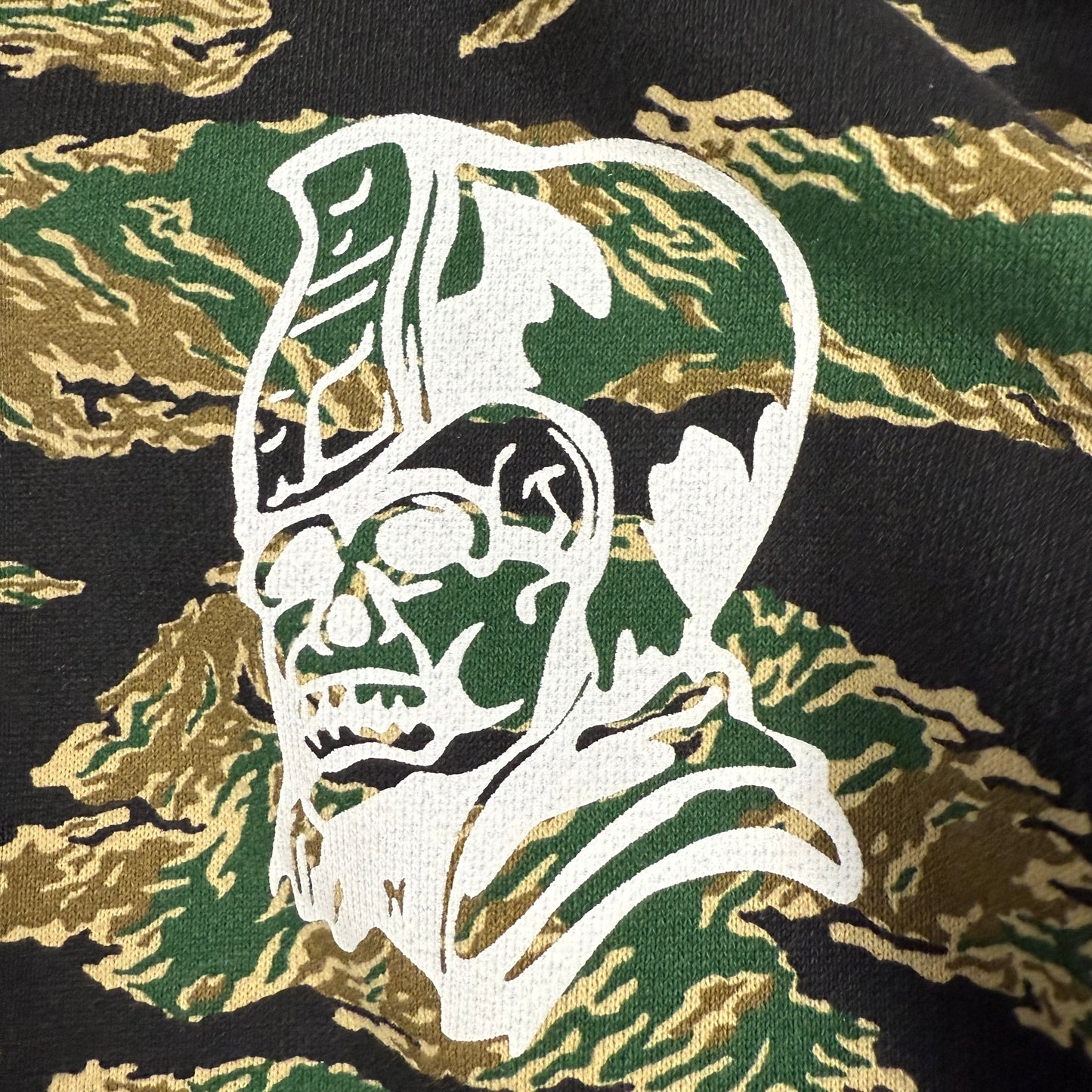 BAPE Ursus Tiger Camo Shark Zip Up Hoodie