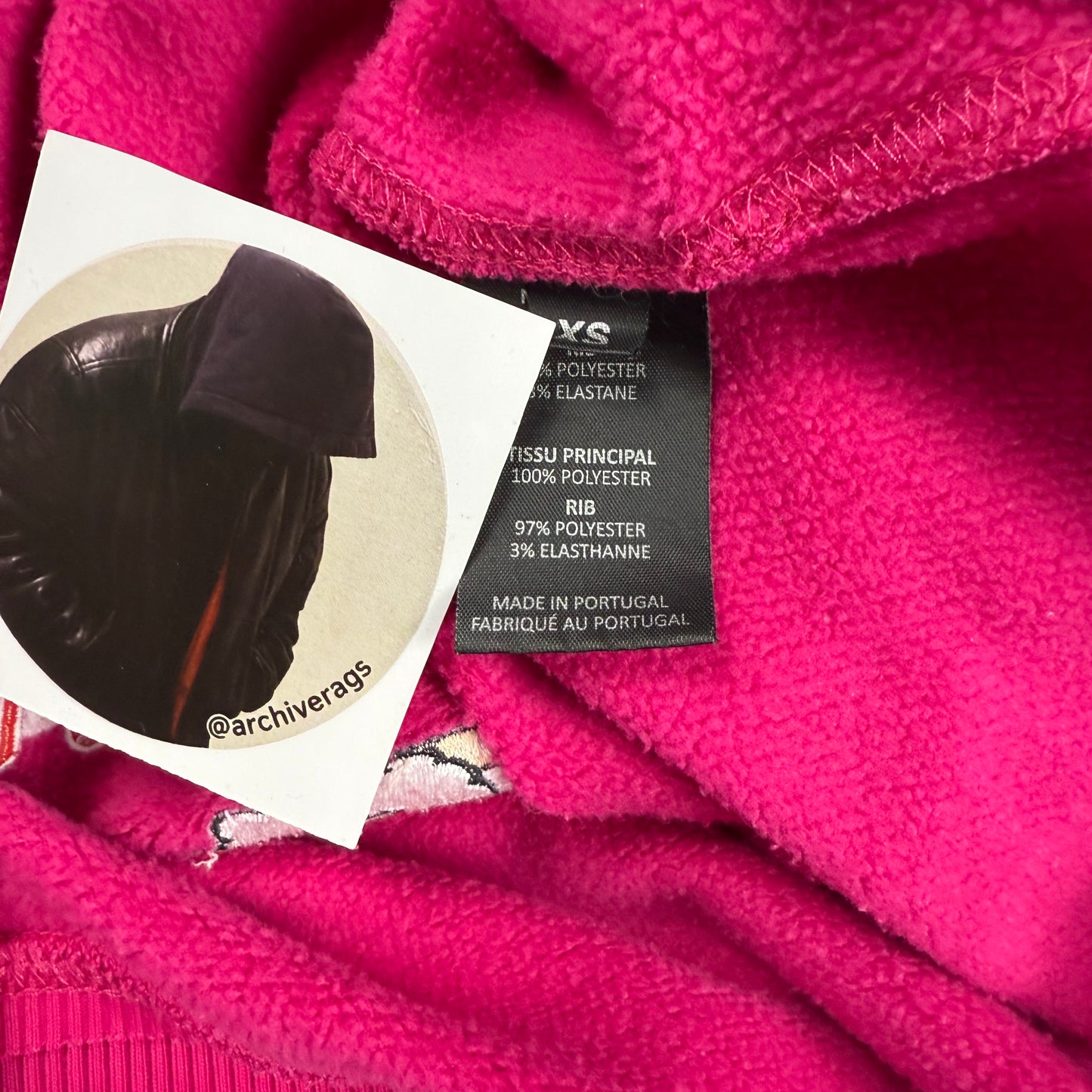 Vetements Augmented Reality Cartoon ‘Pink’ Hoodie
