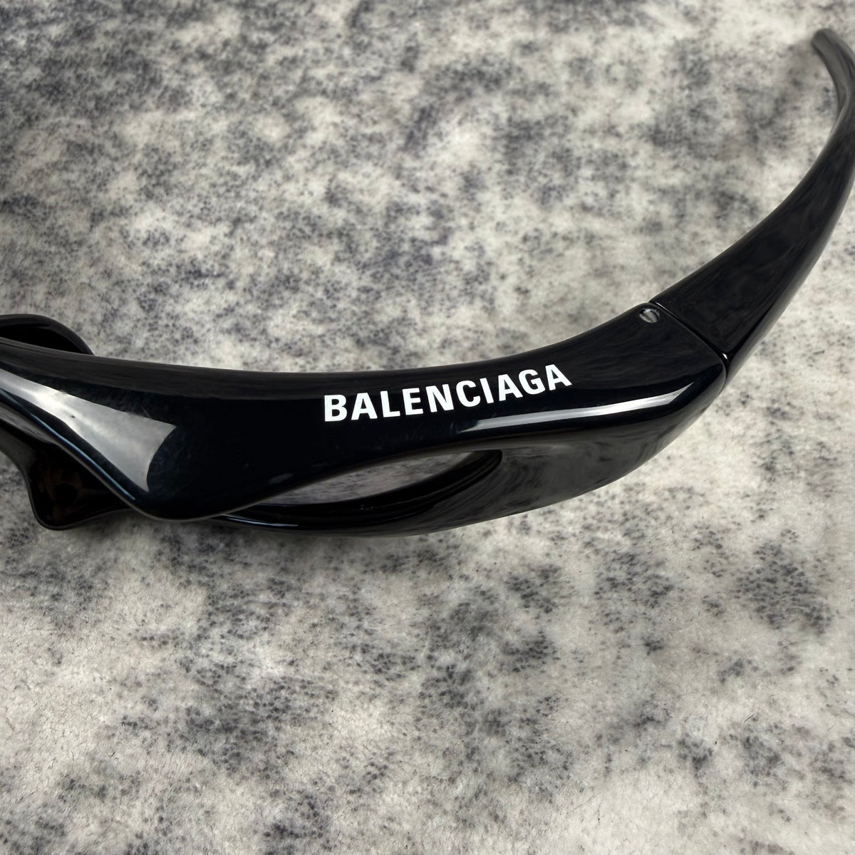 Balenciaga Runner Injected ‘Black’ Sunglasses