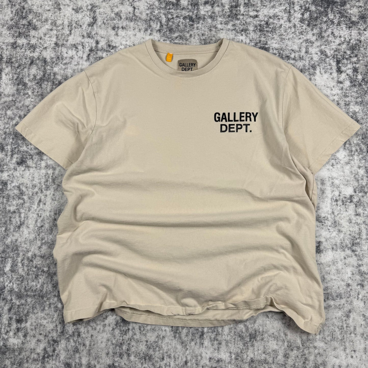 Gallery Dept. Hollywood, CA. Logo ‘Beige’ T-Shirt