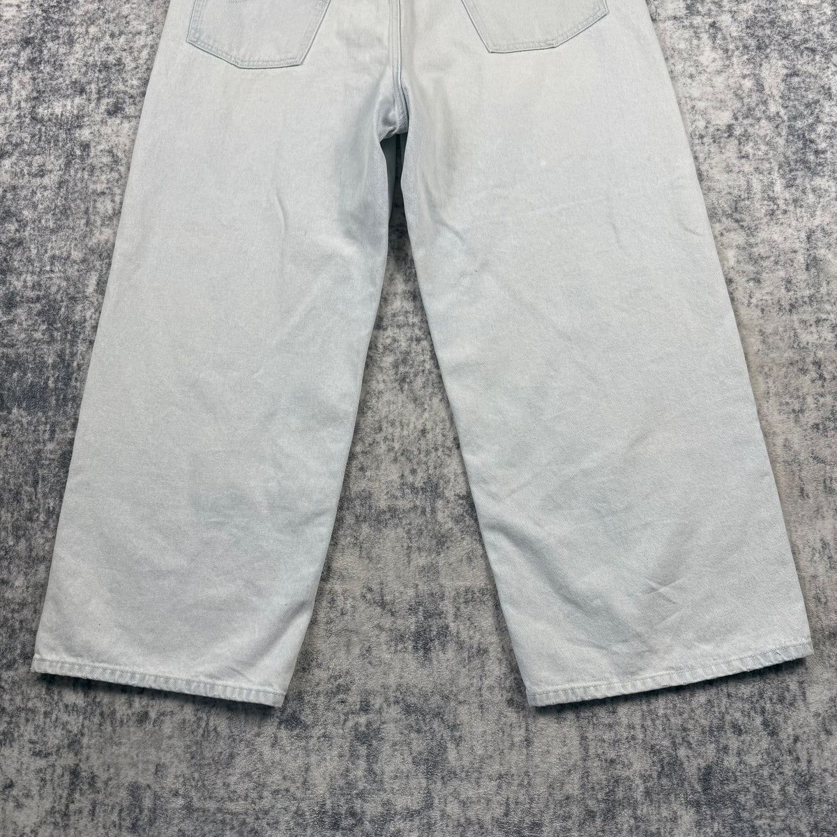 Balenciaga Heavy Bleached Blue Baggy Jeans