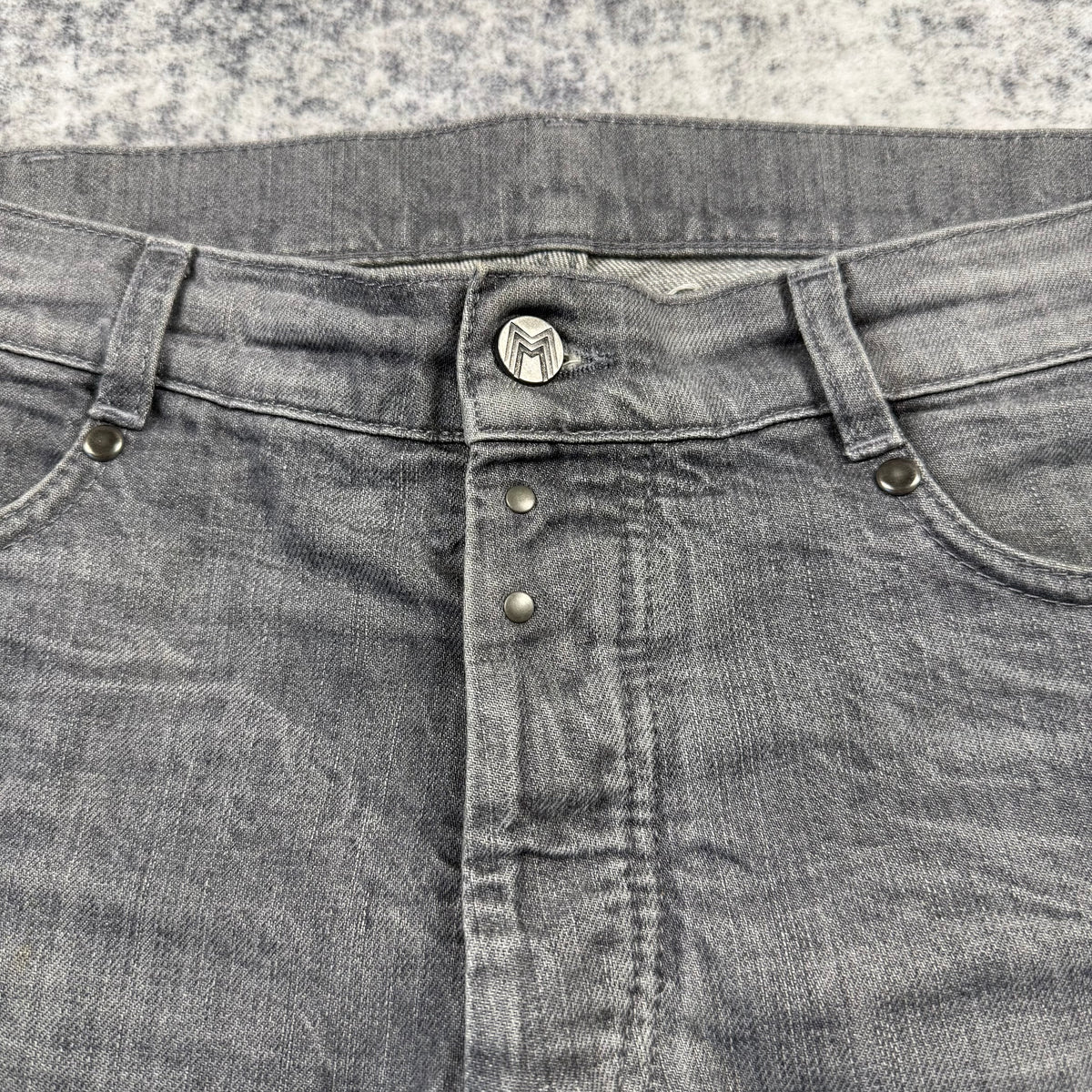 Maison Margiela AW/10 Runway Leather Patchwork Jeans