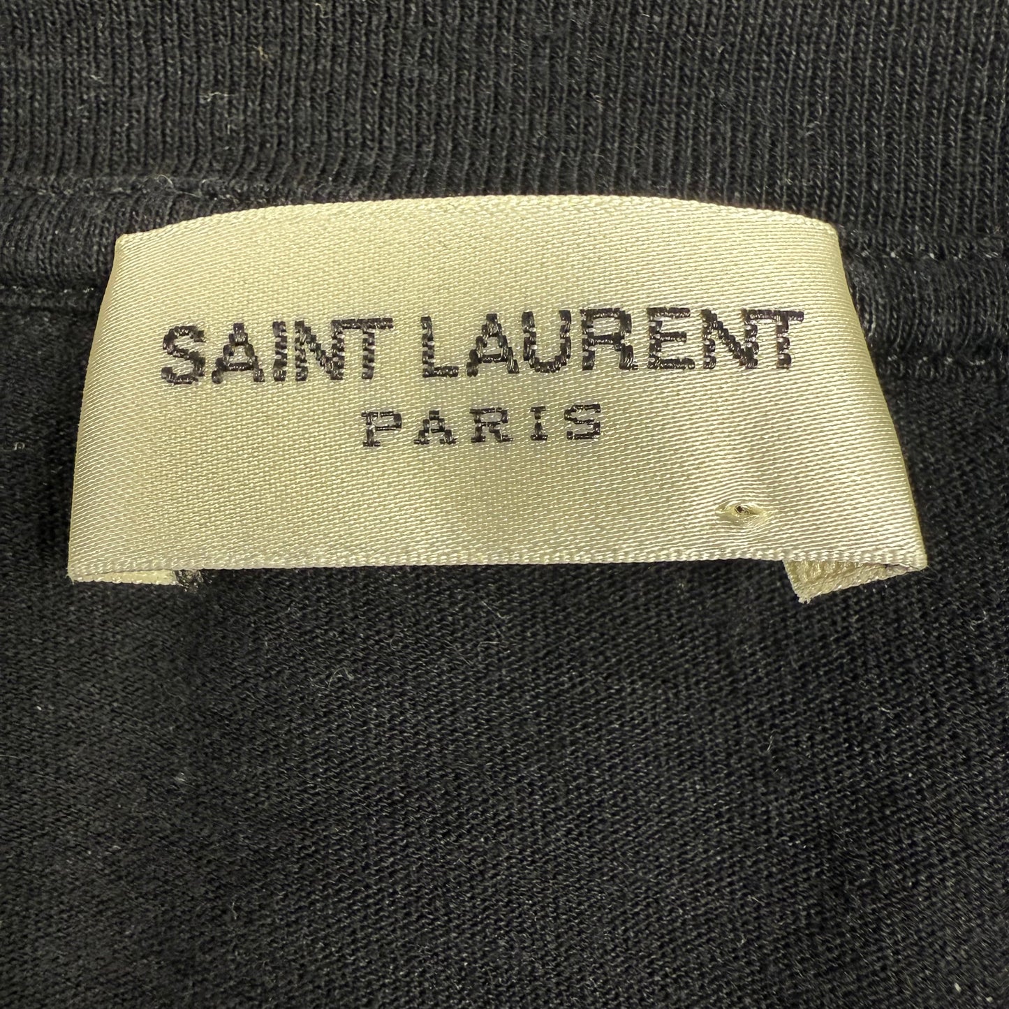 Saint Laurent Signature Big Logo ‘Black’ T-Shirt
