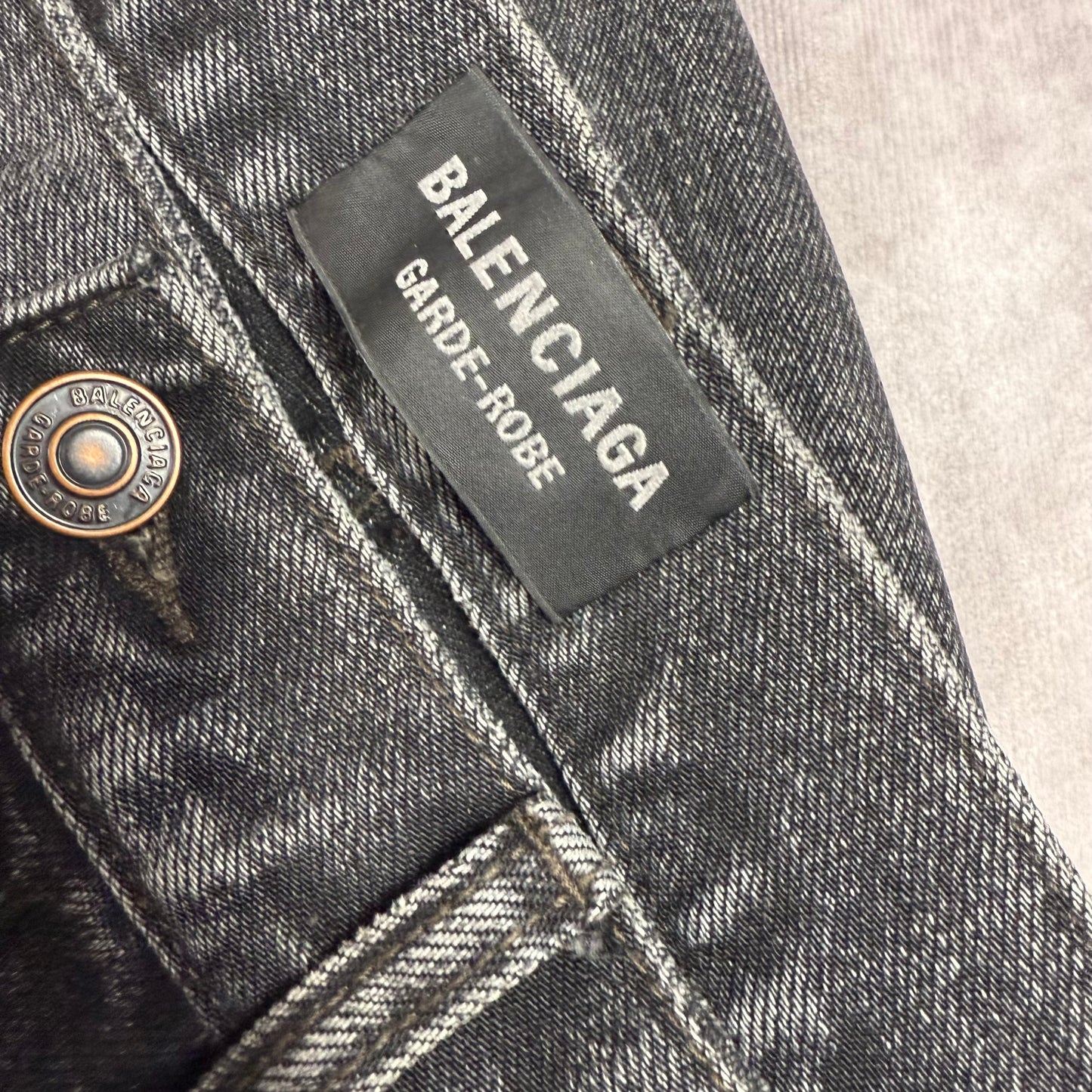 Balenciaga 24SS Garde Robe Flared Jeans