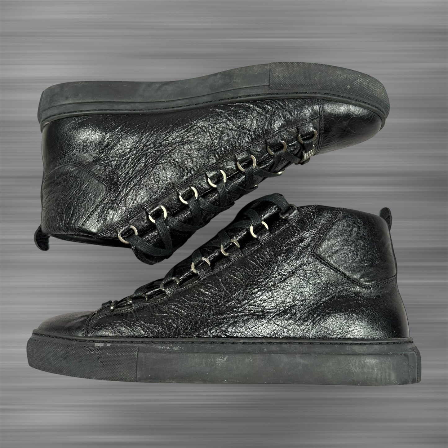 Balenciaga Arena ‘Black’ Leather Shoes