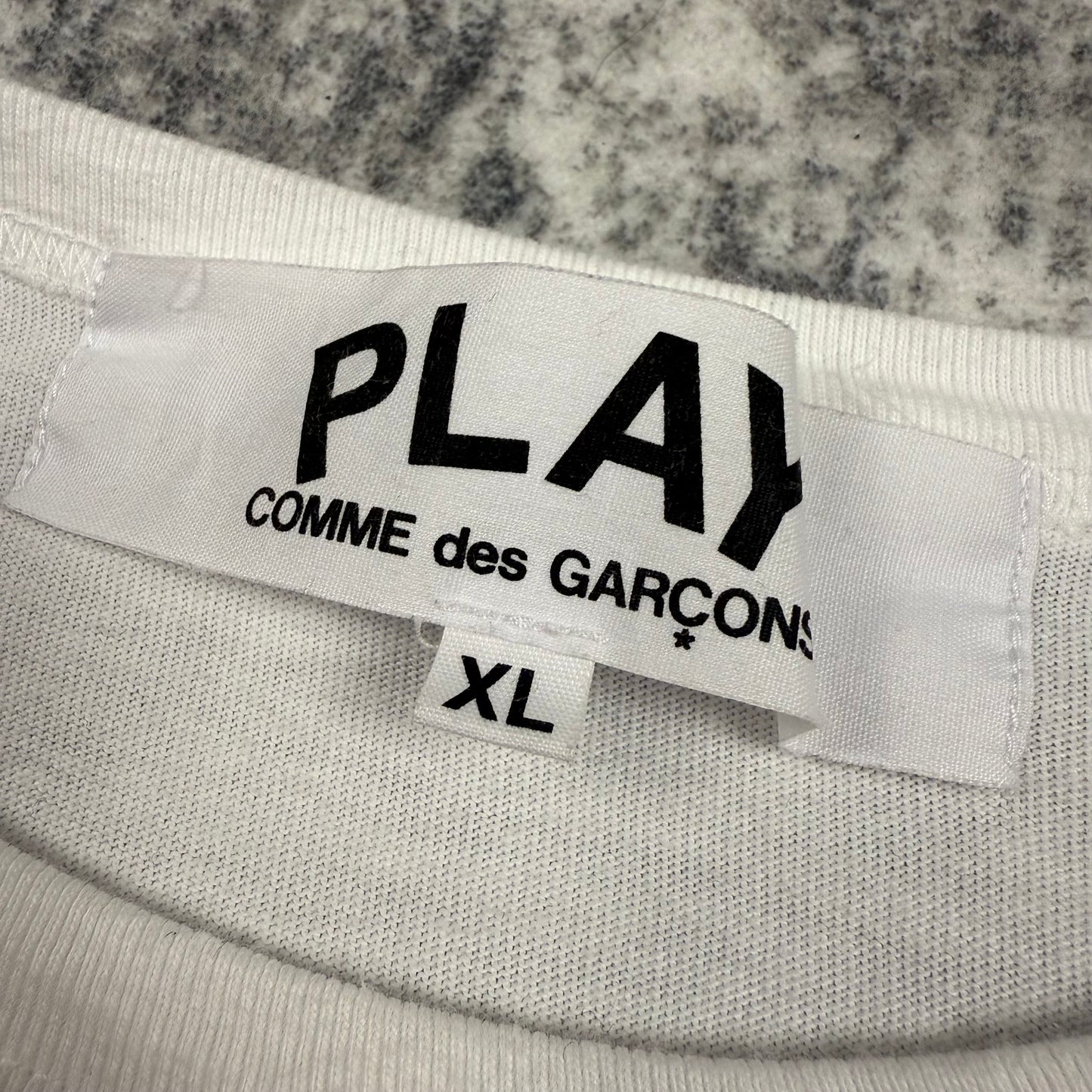 Comme Des Garçons Heart ‘White’ T-Shirt