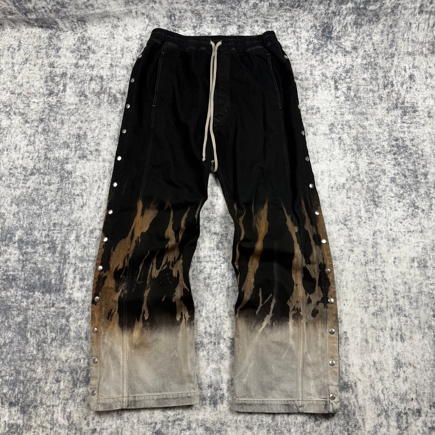 Rick Owens Black/Terra Pusher Pants