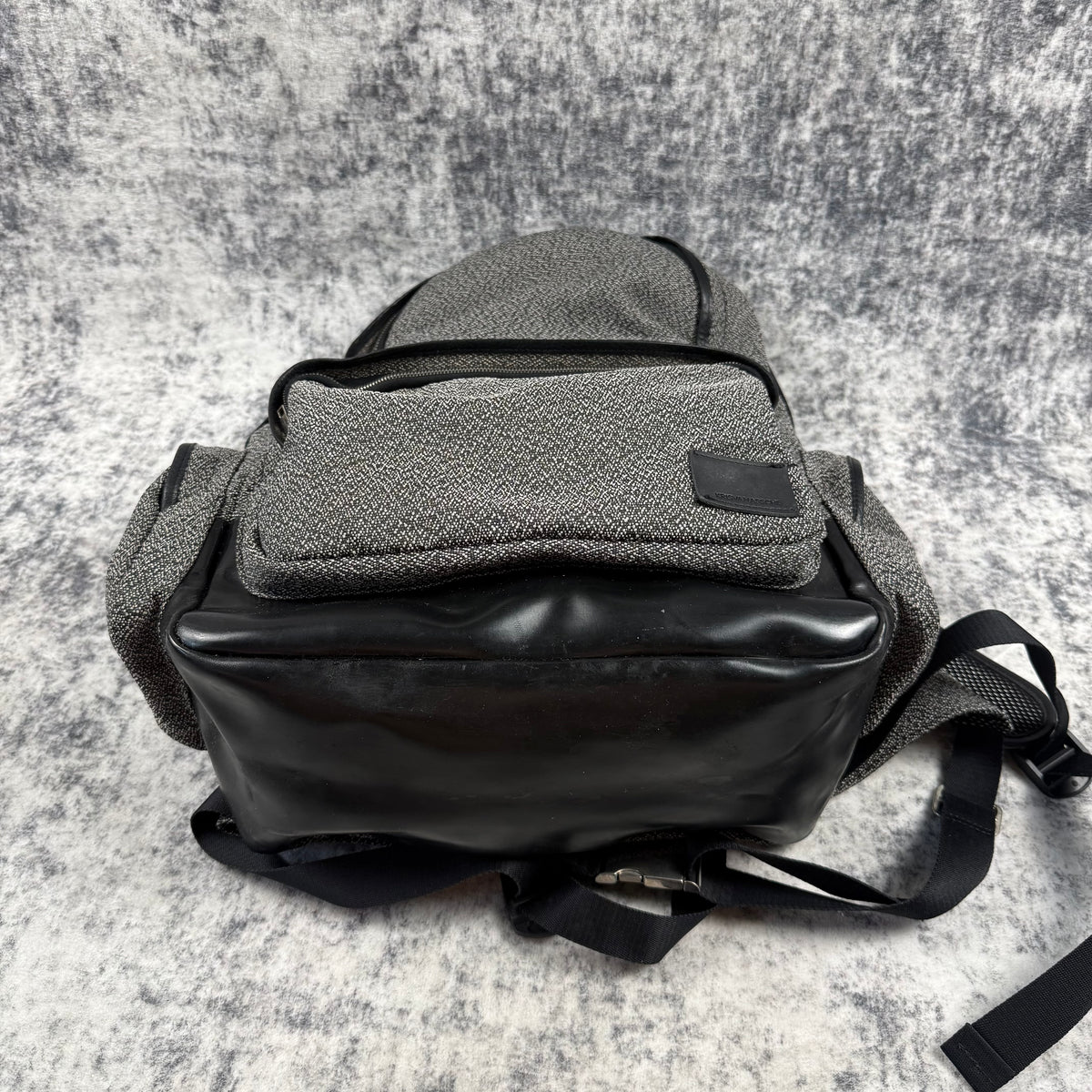 Kris Van Assche Grey Melange Hiking Backpack