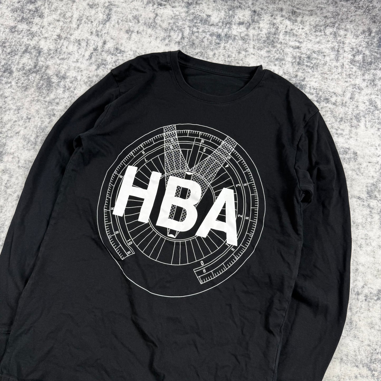 Hood By Air Compass ‘Black’ Long Sleeve