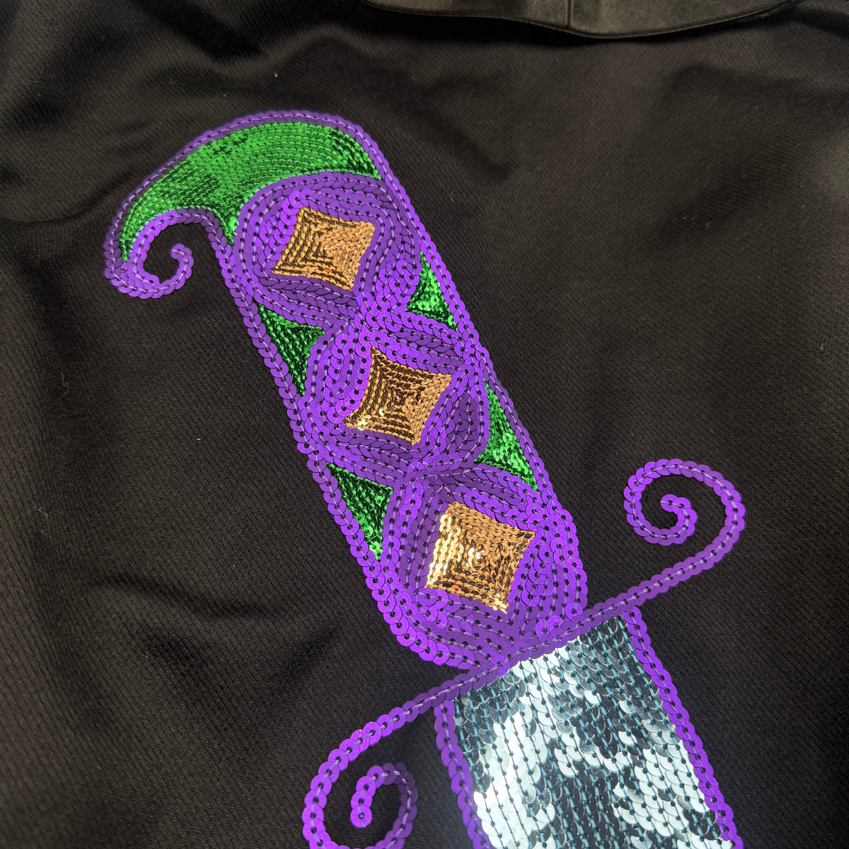 Undercover Jun Takahashi Sequin Dagger Hybrid Denim Jacket