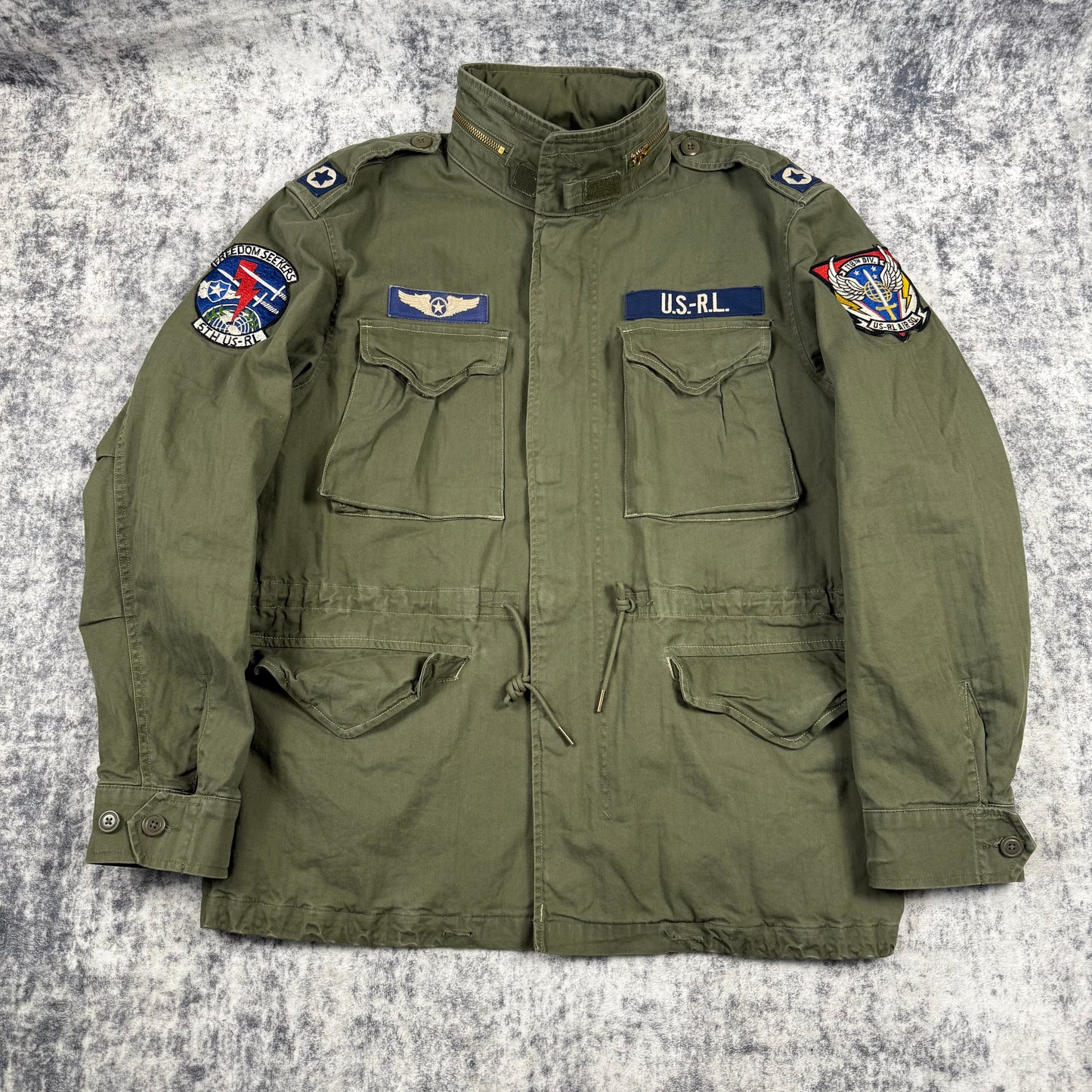 Polo Ralph Lauren Four Pocket Patch Work Army Jacket