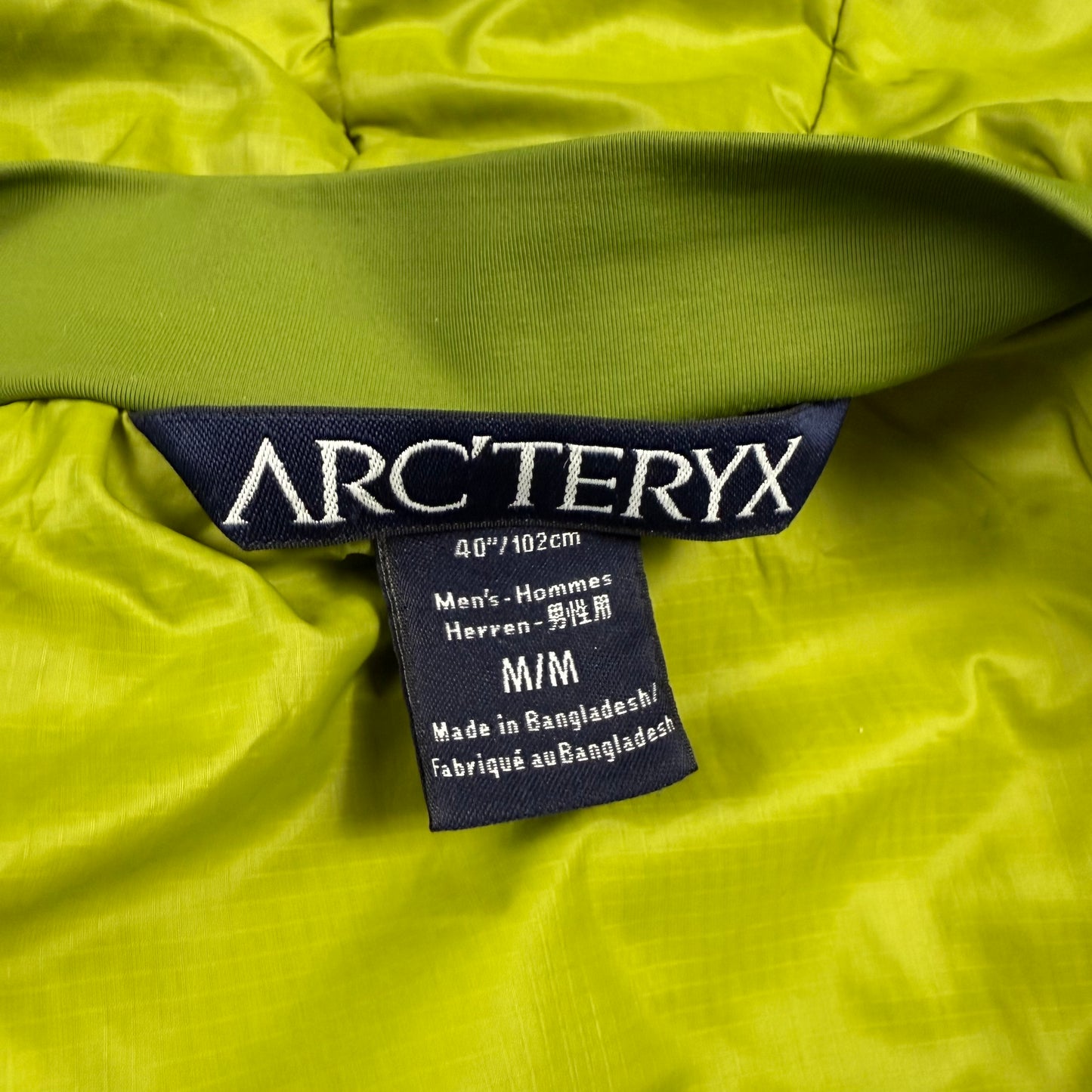 Arc’teryx Atom LT ‘Lime’ Light Jacket