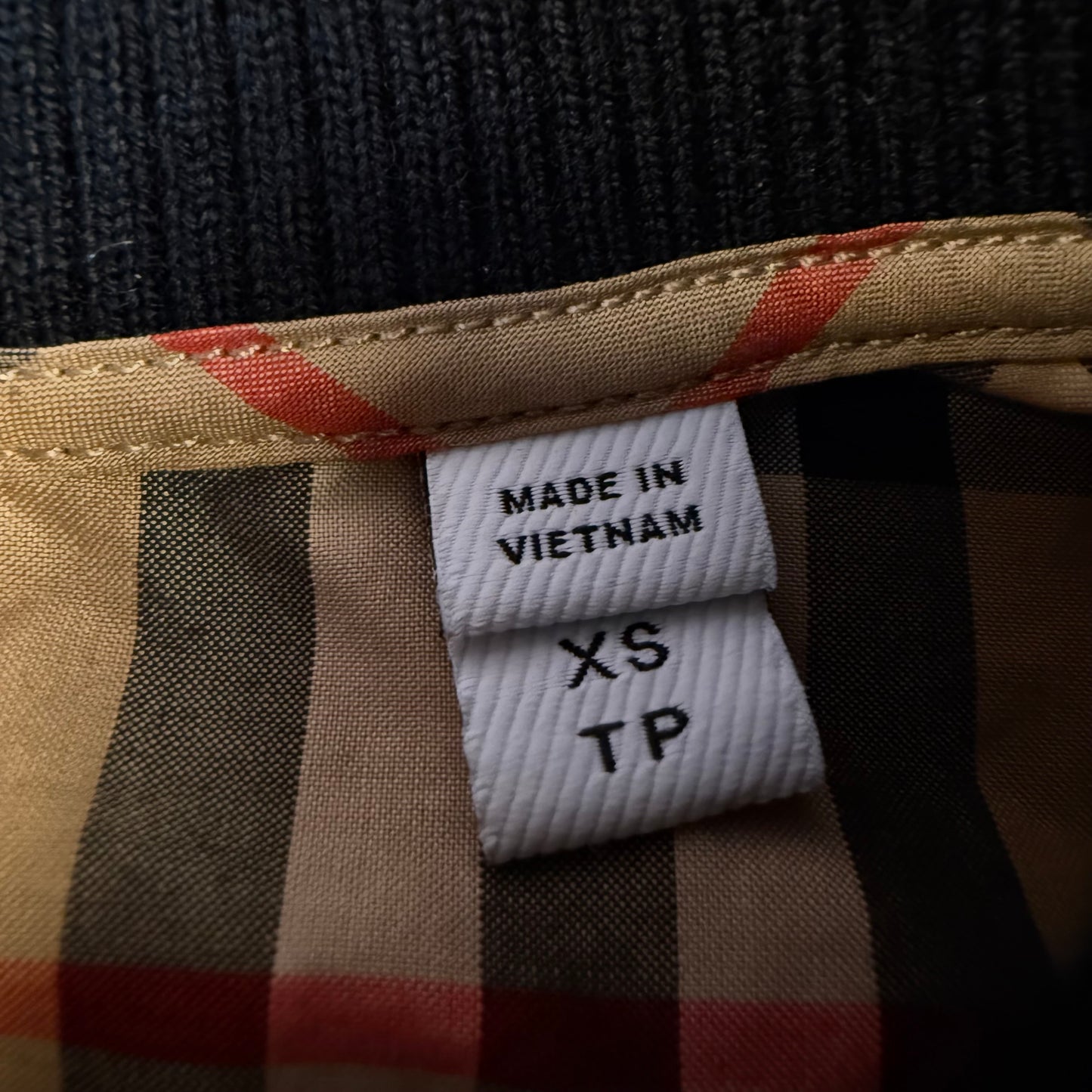 BURBERRY Long Sleeve Check Pattern Shirt