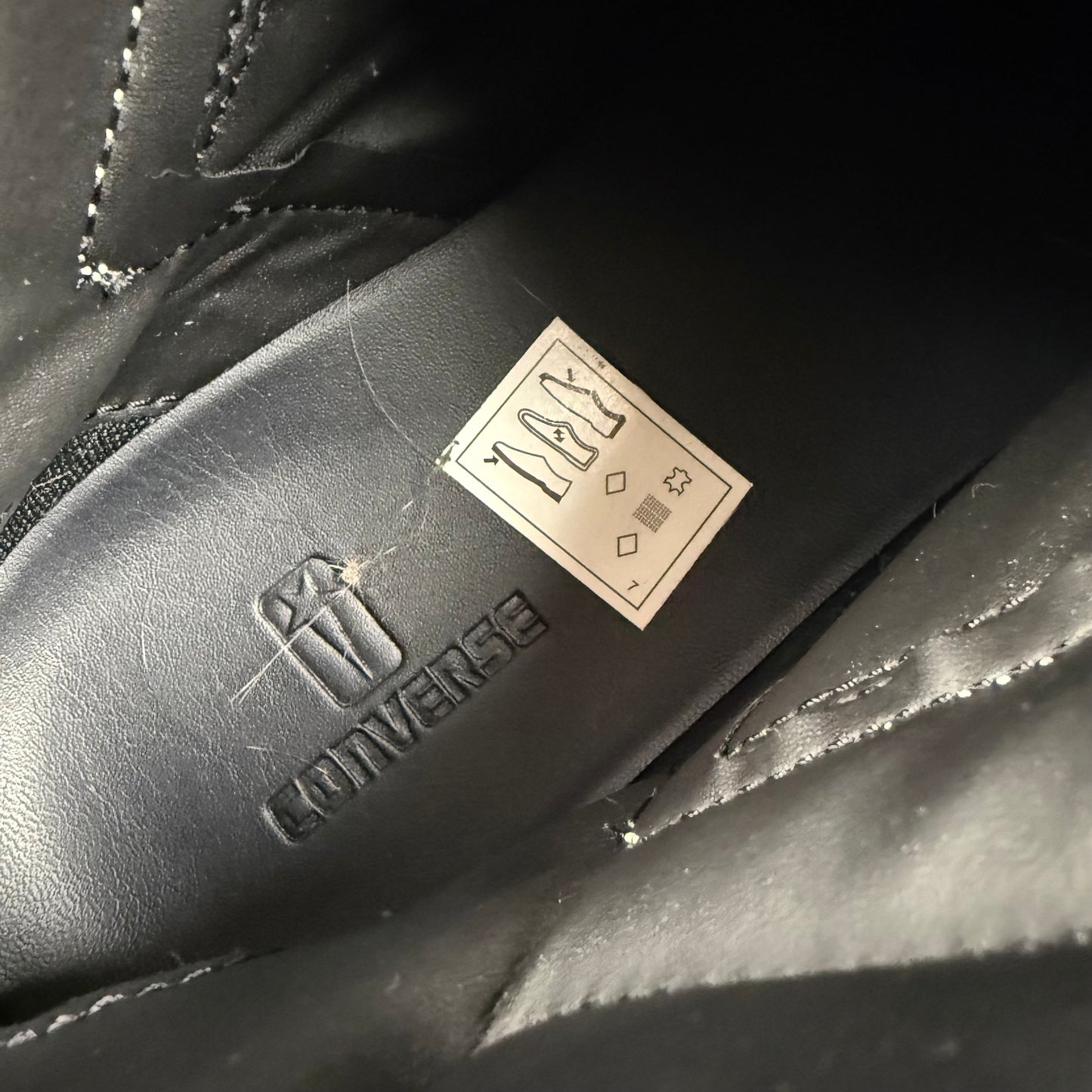 Rick Owens x Converse DRKSHDW TURBOWPN ‘Black/Milk’ Shoes