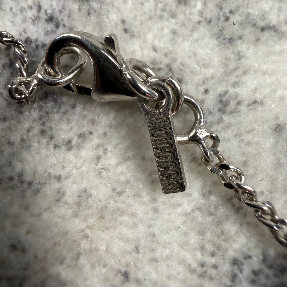 Emanuele Bicocchi Sterling Silver Sacred Heart Necklace