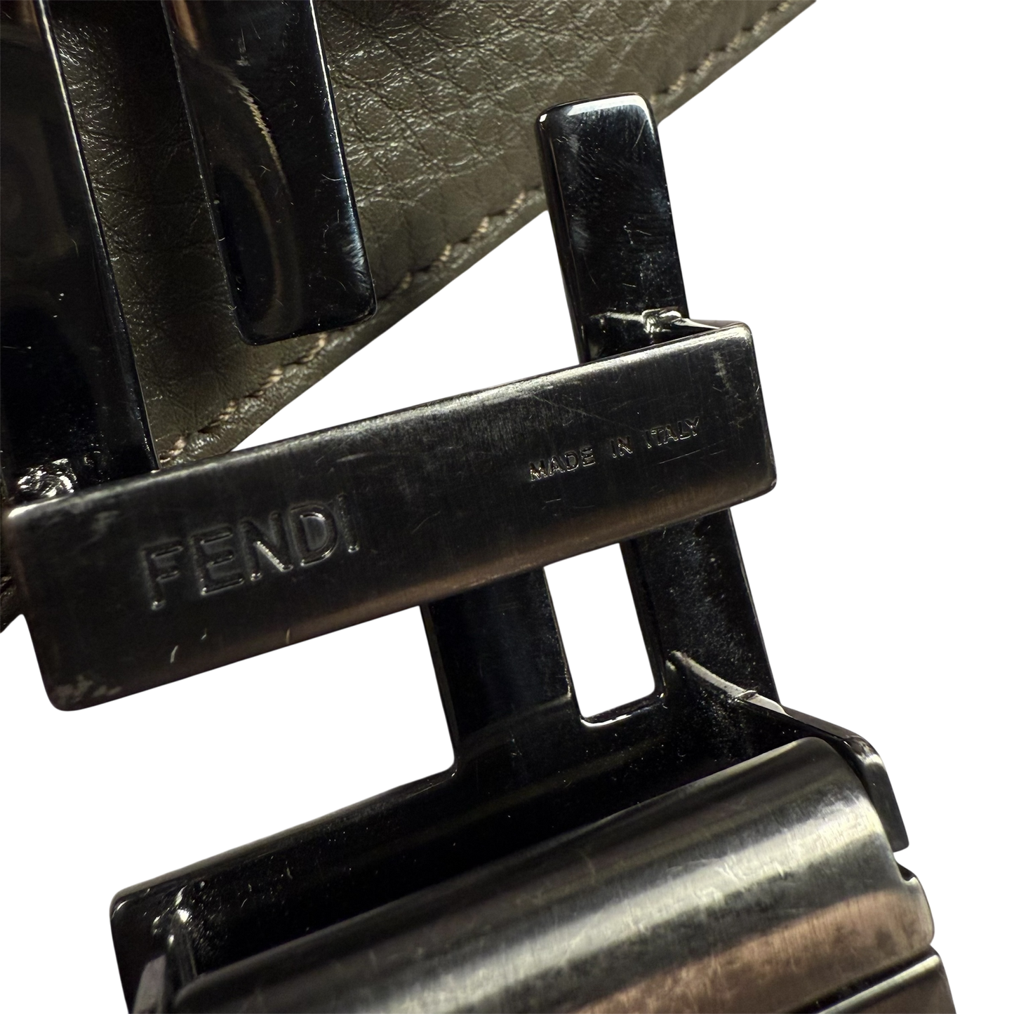 FENDI Reversible ‘Black/Green’ Belt