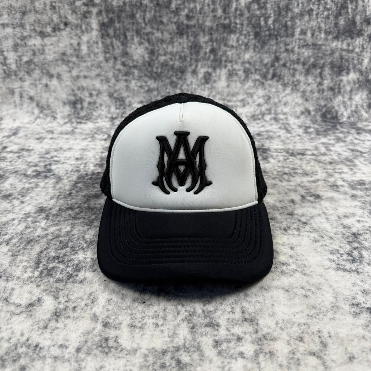 Amiri MA Two Tone ‘Black’ Trucker Hat