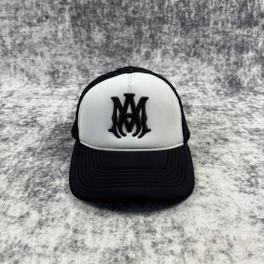 Amiri MA Two Tone ‘Black’ Trucker Hat