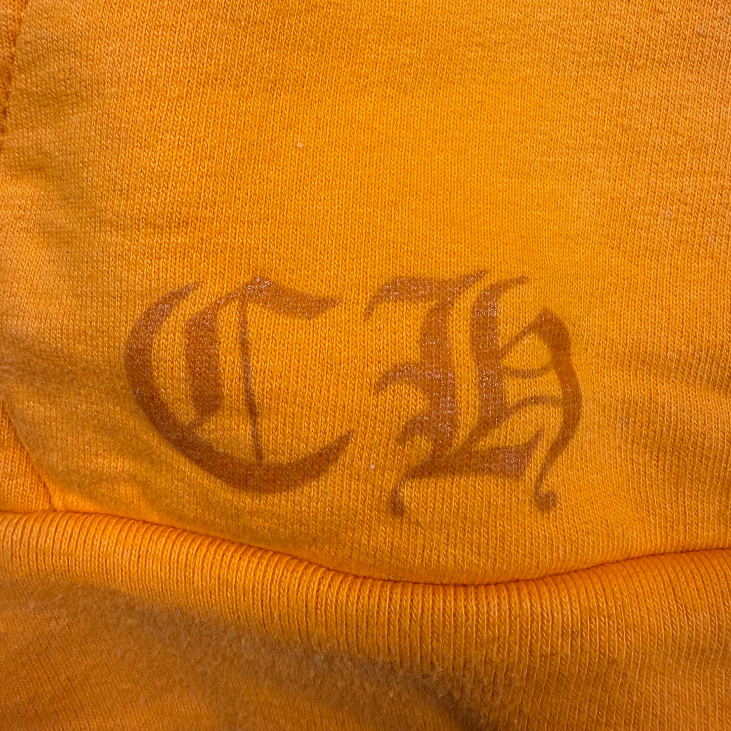 Chrome Hearts x OFF-WHITE 2018 ‘Orange’ Hoodie