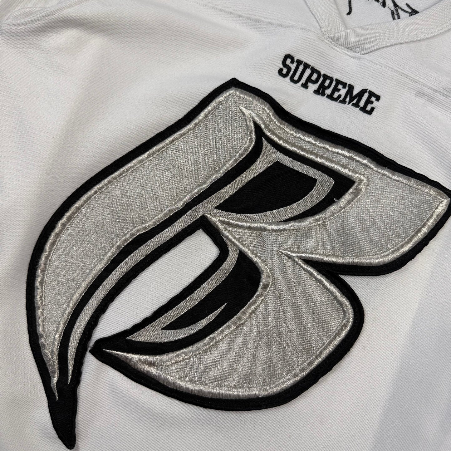 Supreme FW14 Ruff Ryders ‘White’ Jersey
