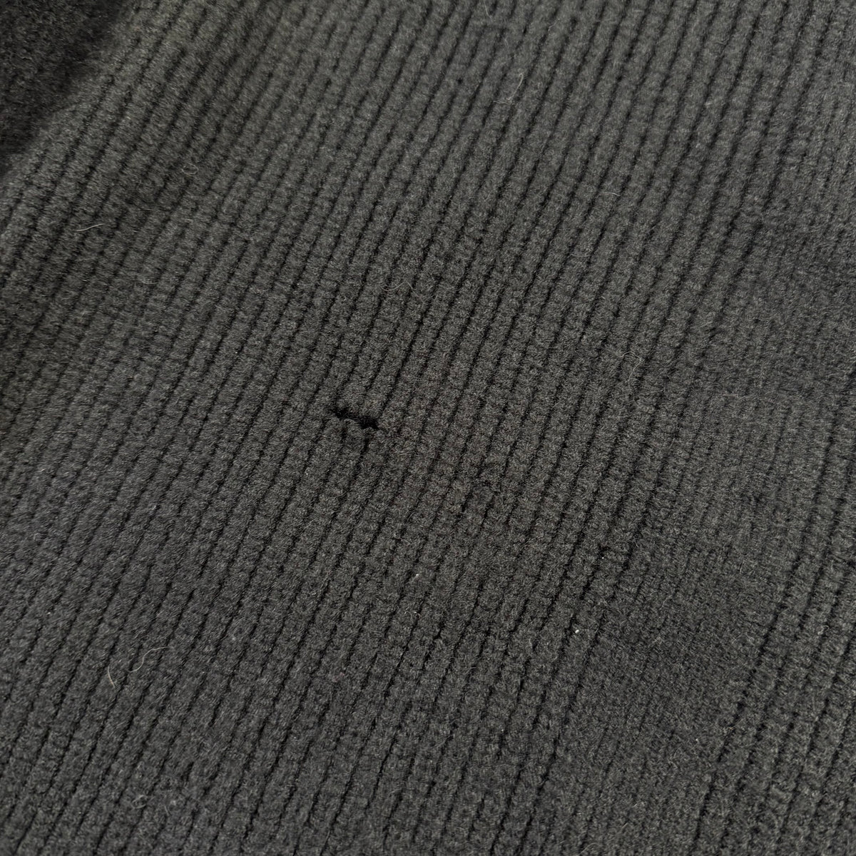 AMIRI Black Cashmere Military Patch Turtleneck Sweater