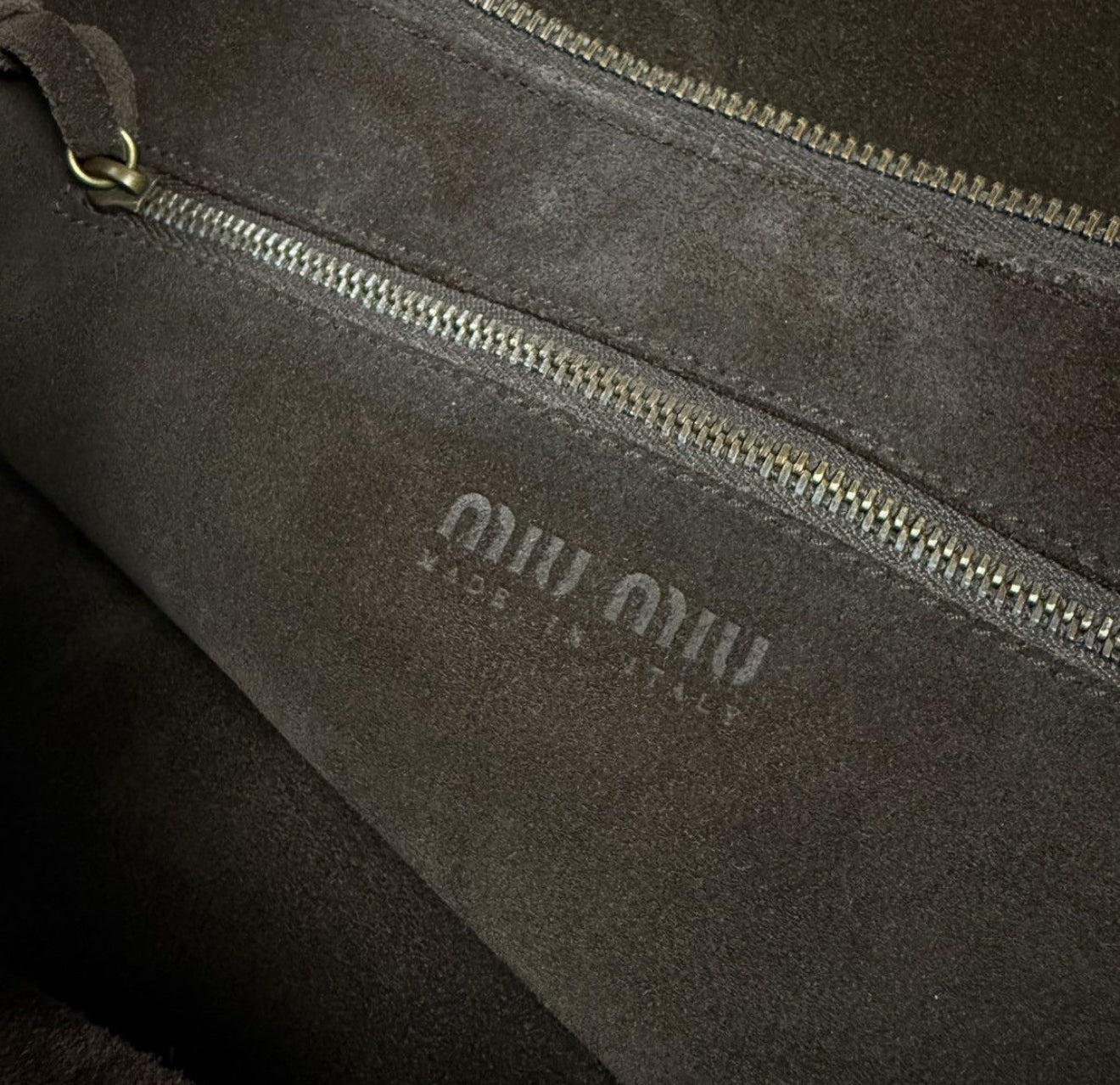 Vintage Miu Miu Leather Bag