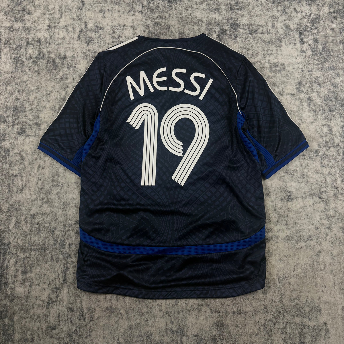 Kith x Adidas Messi Football 2006 “Night Navy” Jersey