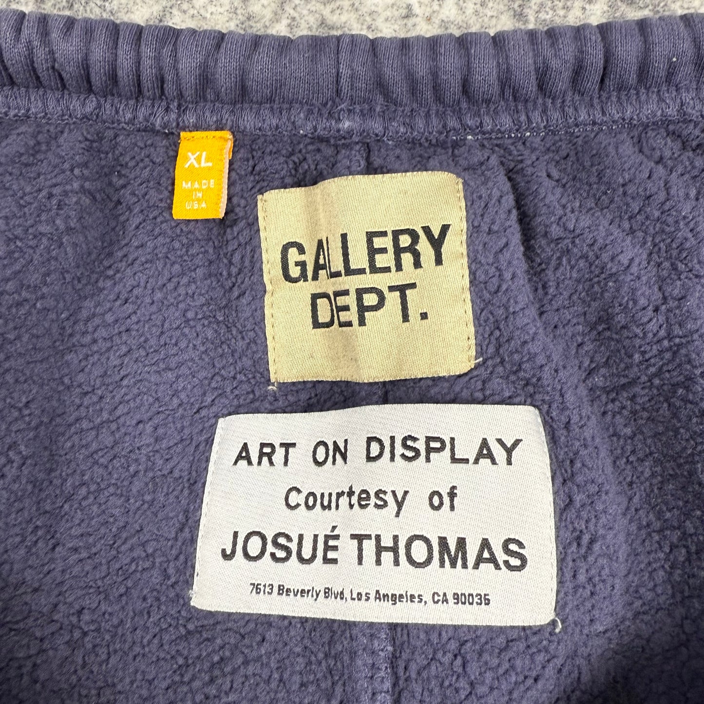 Gallery Dept. Painted Flared ‘Purple’ SweatPants