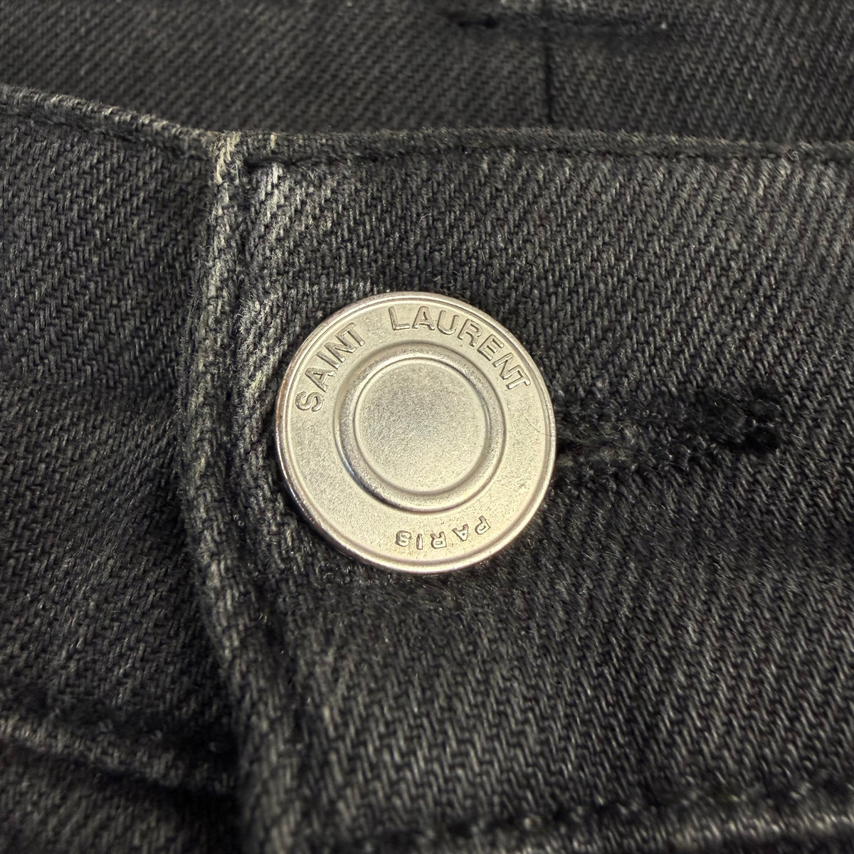 Saint Laurent FW/15 5 Zipper ‘Black’ Jeans