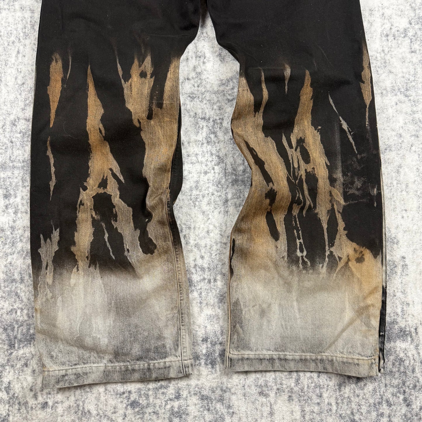 Rick Owens Black/Terra Pusher Pants