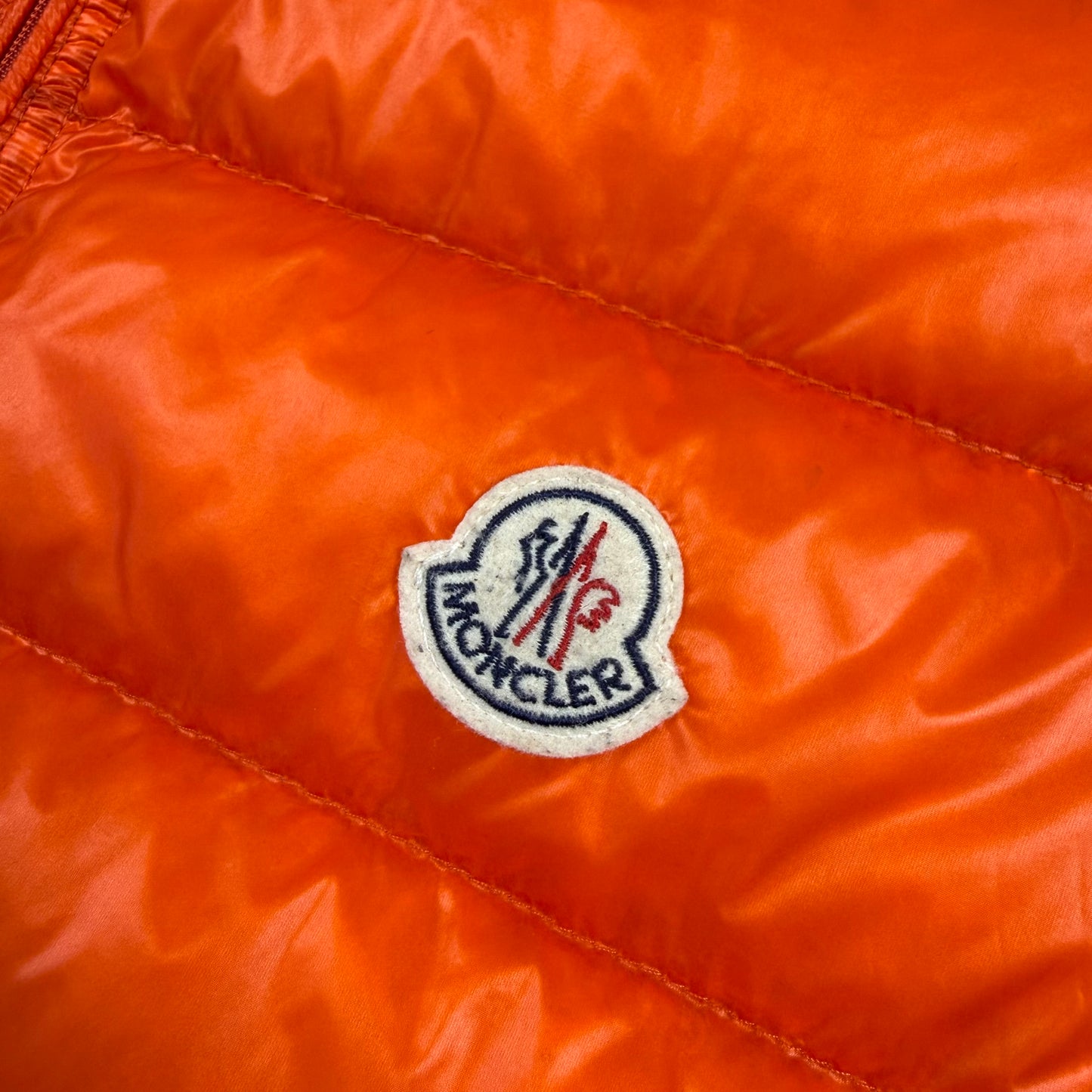 Moncler Gilet Gui ‘Orange’ Puffer Vest