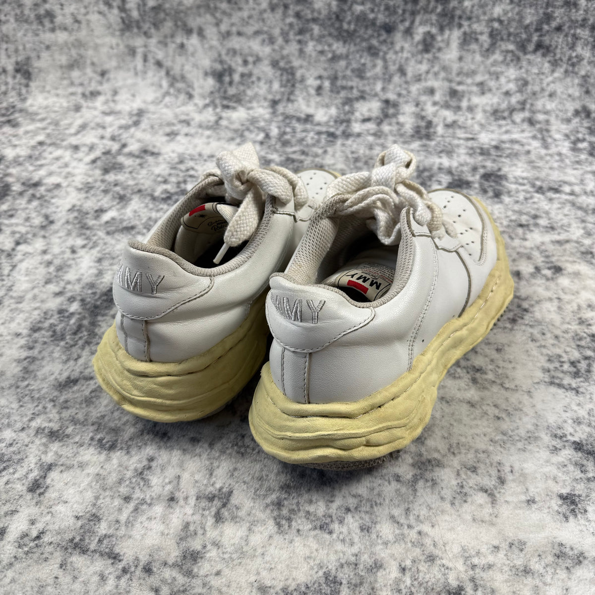 Maison Mihara Yasuhiro Wayne Leather ‘White’ Shoes