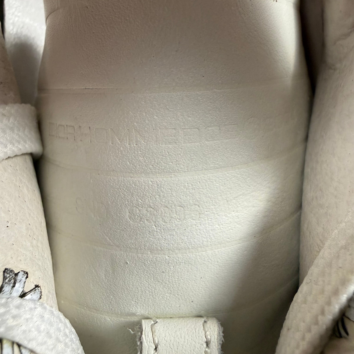 Dior Homme SS06 Hedi Slimane Glitter B01 Leather Sneakers