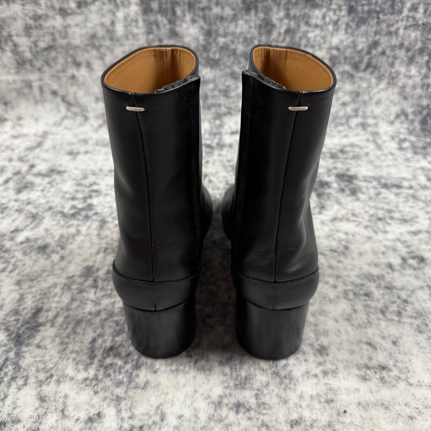 Maison Margiela Tabi Leather Ankle ‘Black’ Boots