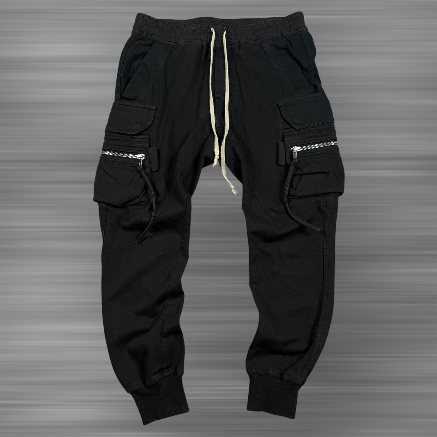Rick Owens FW17 "GLITTER" Mastodon Cargo Joggers