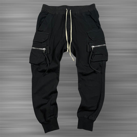 Rick Owens FW17 "GLITTER" Mastodon Cargo Joggers
