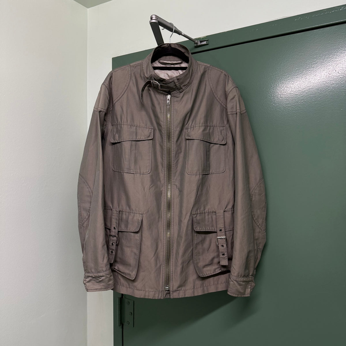 SS07 Maison Margiela Bondage Grey Flight Jacket