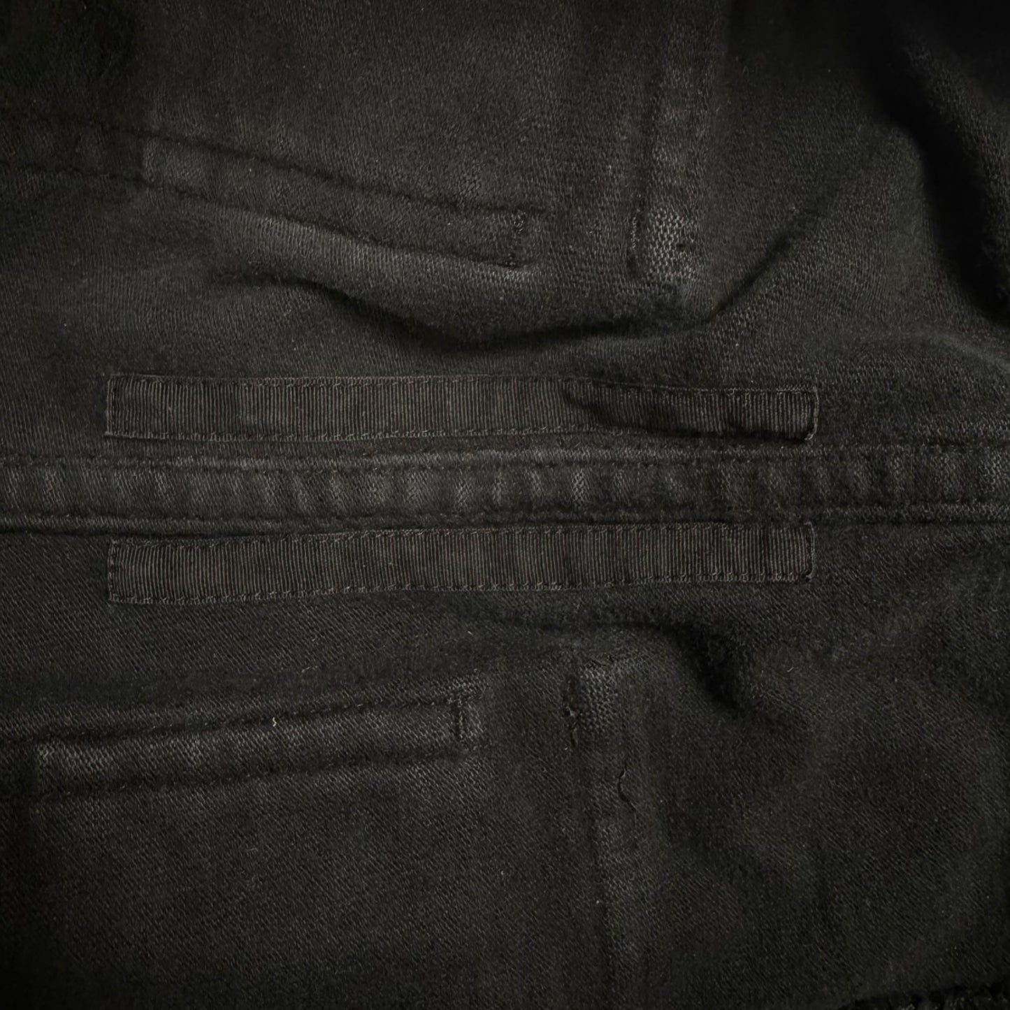 Rick Owens DRKSHDW Black 'Creatch' Cargo Pants